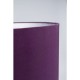Candeeiro de mesa Barock Silver Purple 49 cm