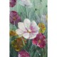 Tableau sur toîle Pastell Flowers 120x120cm