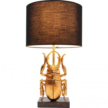 Candeeiro de mesa Animal Beetle Gold 42 cm