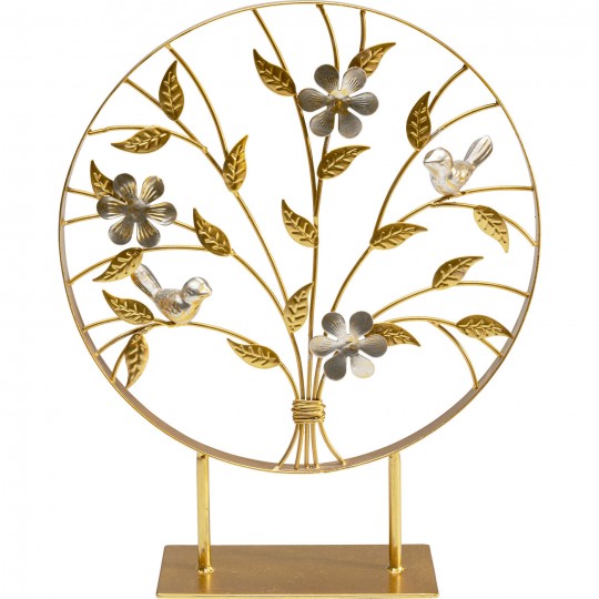 Peça decorativa Singing Birds Gold