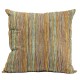 Coussin Colourful Stripes marron 60x60cm