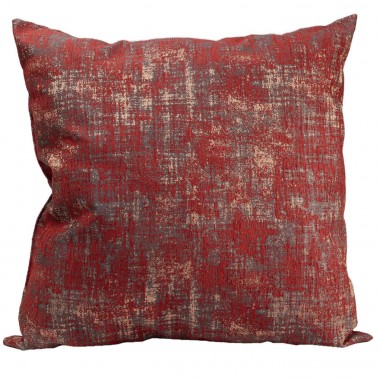 Coussin Glossy Shine rouge 60x60cm