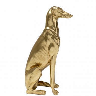 Estatueta decorativa Greyhound Bruno Gold 80 cm