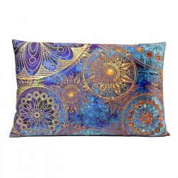 Almofada mandala blue 60x40 cm