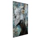 Quadro de Vidro Lady Flower 100x150cm