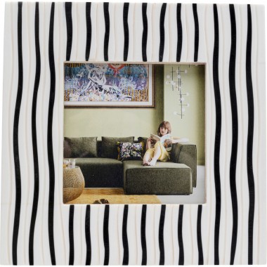 Moldura Black Stripes 10x10 cm