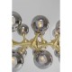 Candeeiro suspenso Atomic Balls Brass 140 cm