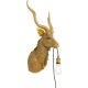 Candeeiro de parede Animal Goat Gold 45x74 cm