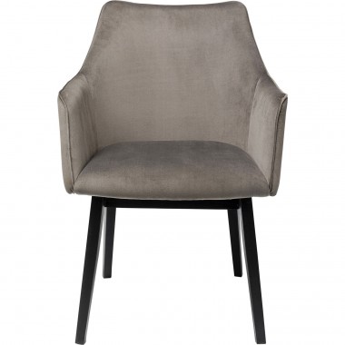 Cadeira com apoio de braços Modino Velvet Grey