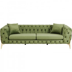 Sofà Lugares Bellissima verde 240cm
