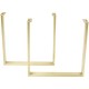 Base Tavola Brass (conjunto de 2)