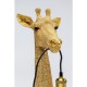 Candeeiro de mesa Animal Giraffe Dourado 50cm