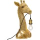 Candeeiro de mesa Animal Giraffe Dourado 50cm