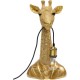 Candeeiro de mesa Animal Giraffe Dourado 50cm