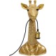 Candeeiro de mesa Animal Giraffe Dourado 50cm