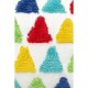 Almofada Colourful Triangles 45x45cm