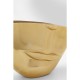 Vaso Half Face Dourado 46cm