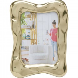 Moldura Jade Swing Dourada 21x26cm