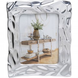 Moldura Jade Square Prateada 21x26cm