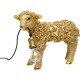 Candeeiro de mesa Animal Sheep Gold 36cm