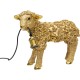 Candeeiro de mesa Animal Sheep Gold 36cm