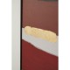 Quadro emoldurado Abstract Shapes Pink 73x143cm