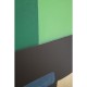 Quadro emoldurado Abstract Shapes Green 73x143cm