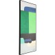 Quadro emoldurado Abstract Shapes Green 73x143cm