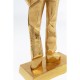 Estatueta decorativa Standing Man Gold 62cm