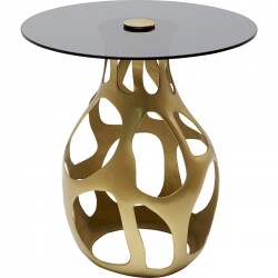 Mesa de apoio Volcano Gold Ø60cm