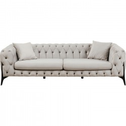 Sofá Bellissima 3-lugares Beige 240cm