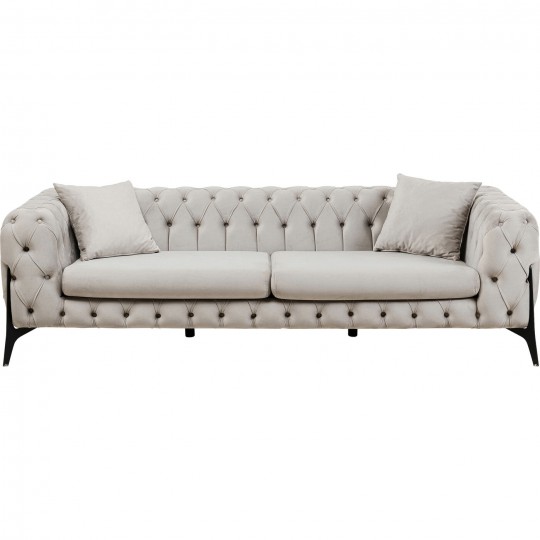Sofá Bellissima 3-lugares Beige 240cm