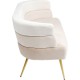 Canapé Discovery 2-places crème 125cm