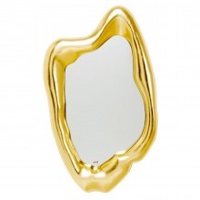 Espelho Hologram Dourado 117x68cm