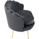 Sofá Water Lily 2-lugares Gold Grey