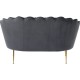 Sofá Water Lily 2-lugares Gold Grey