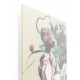Quadro de vidro Bouquet Beauty Bege 100x100 cm