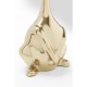 Estatueta decorativa Bunny Dourado 52 cm