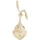 Estatueta decorativa Bunny Dourado 52 cm