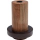 Castiçal Wood Cylinder 15 cm