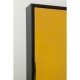 Quadro com Moldura Abstract Shapes Amarelo 113x113 cm