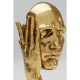 Objeto decorativo In my Mind Dourado 30cm
