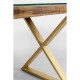 Base Tavola Cross Brass (conjunto de 2)
