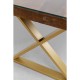 Base Tavola Cross Brass (conjunto de 2)