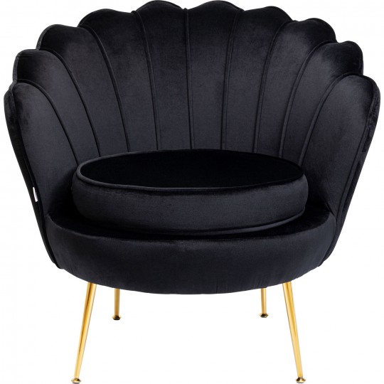 Cadeirão Water Lily Dourado/Preto