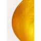 Candeeiro de pé Apollon Smooth Dourado Ø35 cm