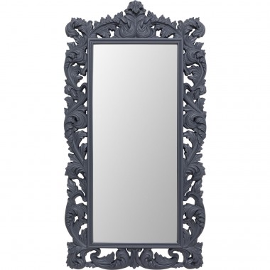 Espelho de Parede Baroque Valentina Grey 100x190 cm