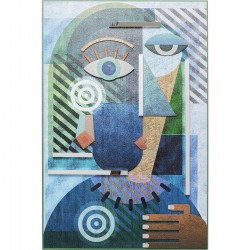 Quadro Geometric Woman 100x150 cm