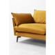 Sofá de Canto Monza Chaise à Dt.veludo Curry 296cm