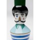 Bougeoir Monsieur Mustache 16cm